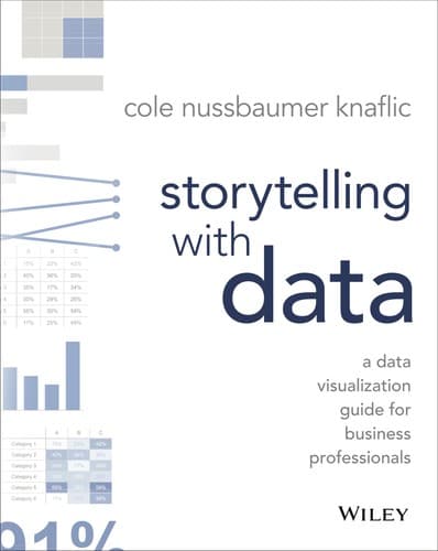Storytelling with Data by Cole Nussbaumer Knaflic